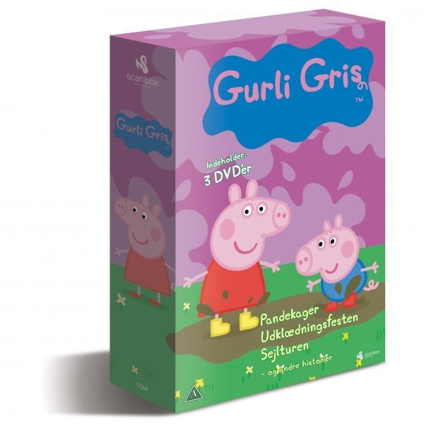 Køb Gurli Gris box 2 (3 discs)