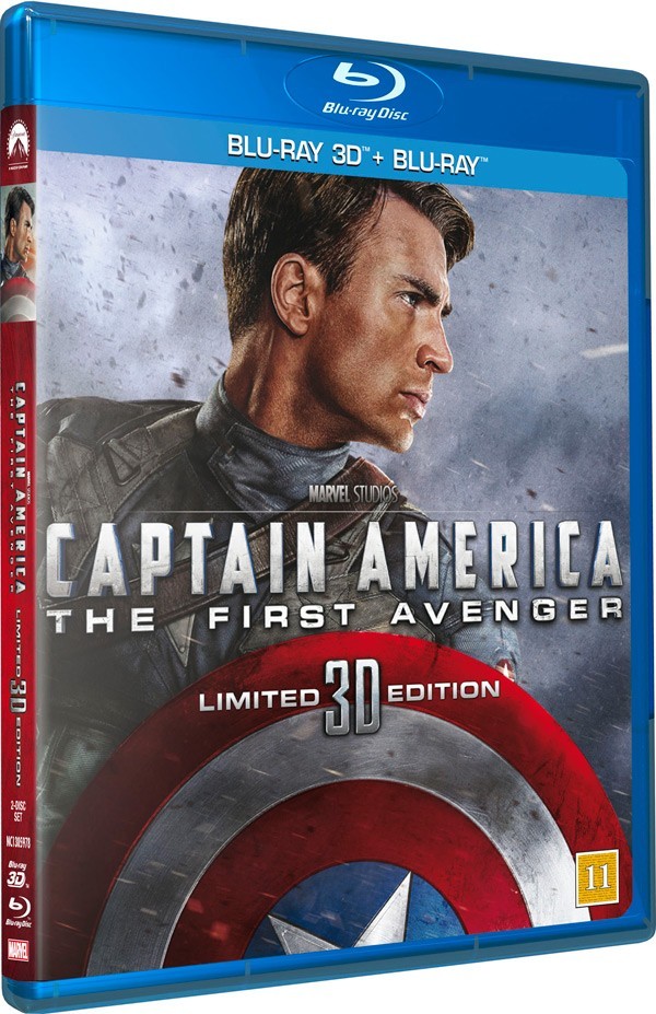 Køb Captain America: The First Avenger [BD+BD3D Combo]