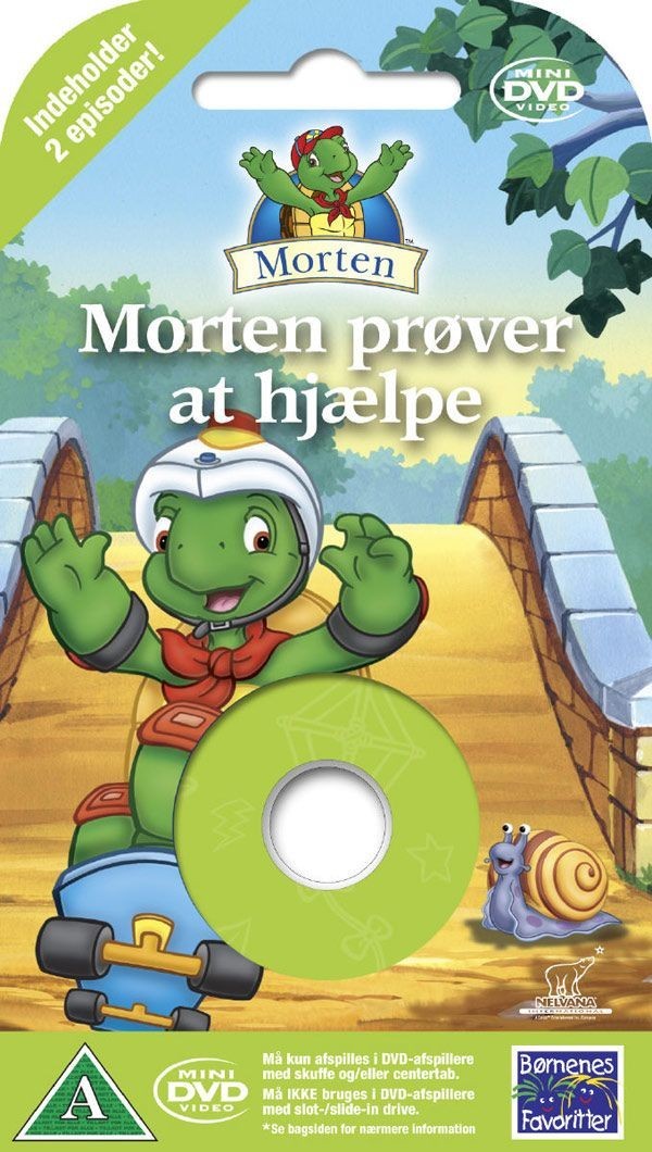 Køb Morten Skildpadde 1 - Morten Prøver At Hjælpe (Mini-DVD)