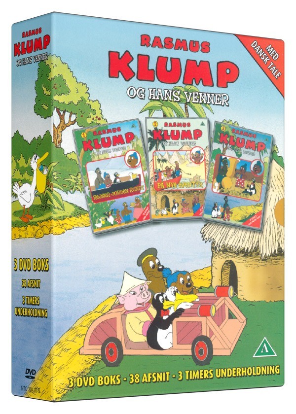 Køb Rasmus Klump Box [3-DVD]