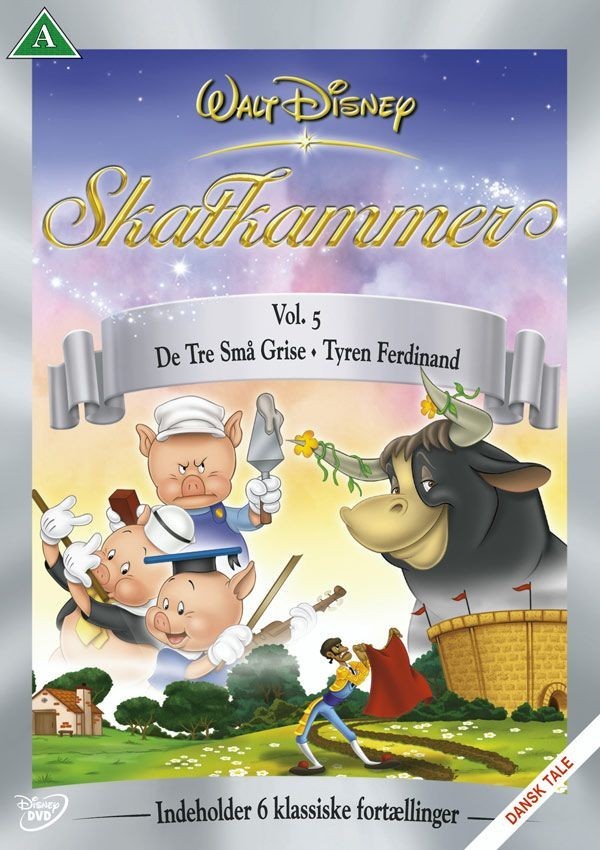Køb Disney Skatkammer Vol. 5 (de tre små grise/tyren ferdinand)