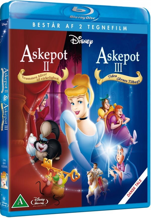 Køb Askepot 2 + 3 Blu-Ray-Box