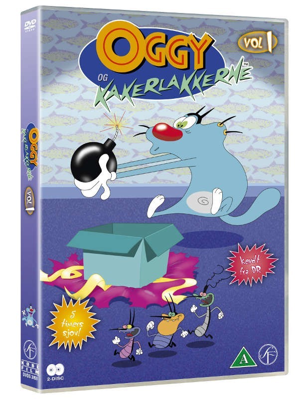 Køb Oggy og Kakelakkerne box 1
