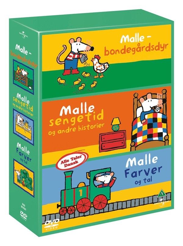 Køb Malle Box: Bondegårsddyr + Sengetid + Farver