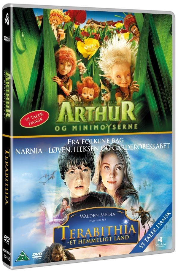 Arthur og Minimoyserne / Terabithia - Et Hemmeligt Land - 2 disc