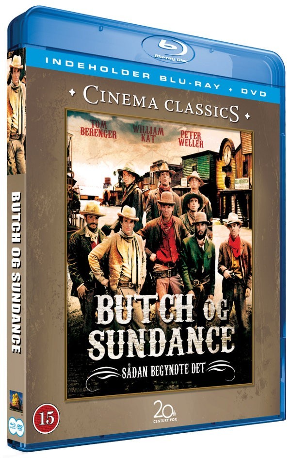 Butch and Sundance - Sådan begyndte det (BluRay + DVD)