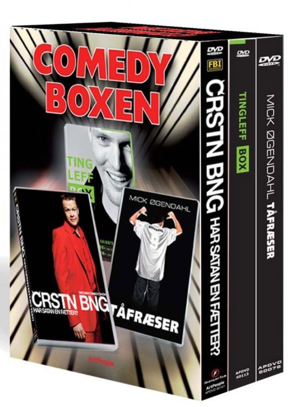 Køb Comedy Boxen - 3 Disc