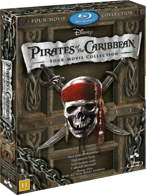 Køb Pirates of the Caribbean 1-4 Box [5-disc]