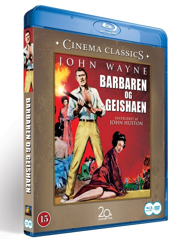Køb Barbaren og Geishaen [BD+DVD Combo]