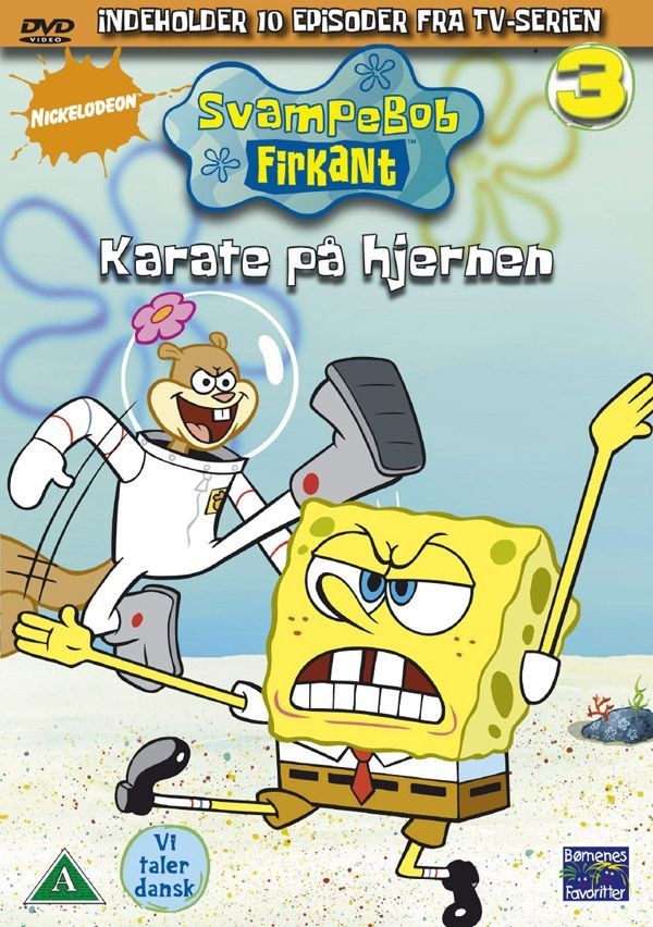 Køb SvampeBob Firkant 03 - Karate På Hjernen