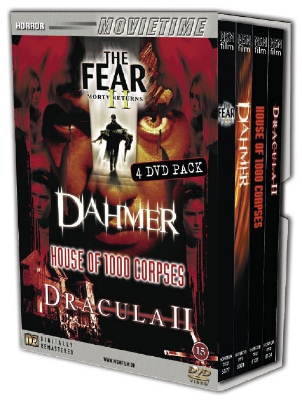 4-dvd box, Horror