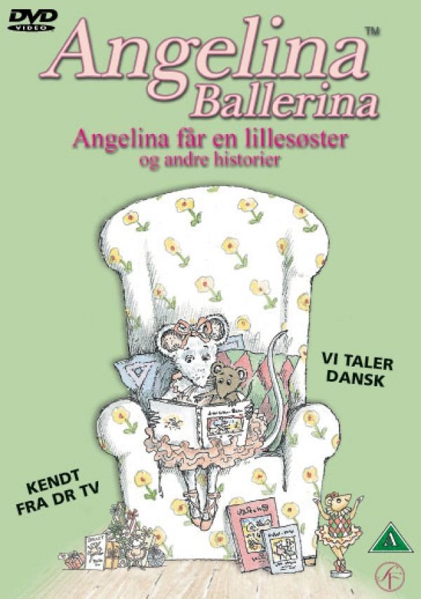 Køb Angelina Ballerina 2 Angelina Får En Lillesøster