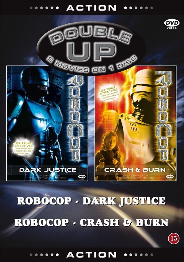 Køb Double Up: Robocop - Dark Justice / Crash & Burn