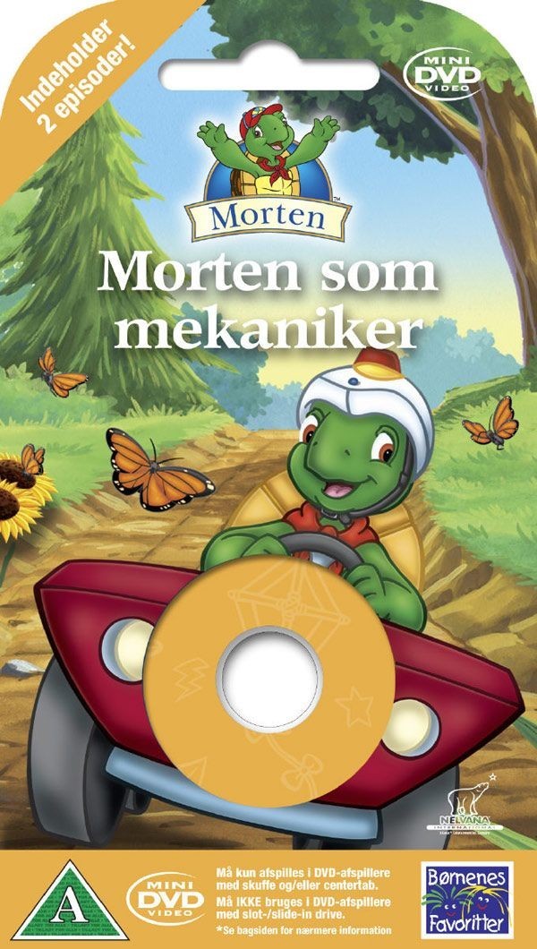 Køb Morten Skildpadde 3 - Morten Som Mekaniker (Mini-DVD)