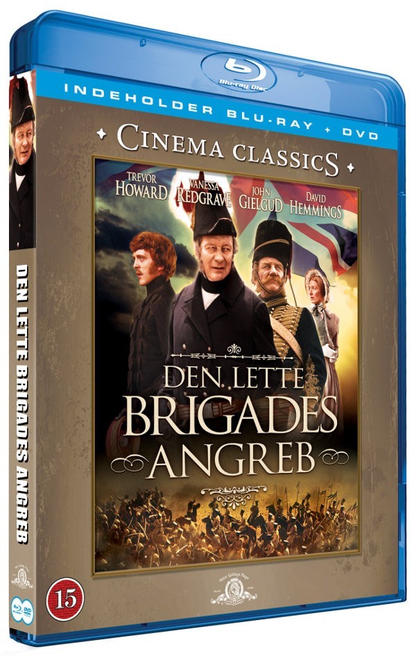 Køb Den lette brigades angreb (BluRay + DVD)