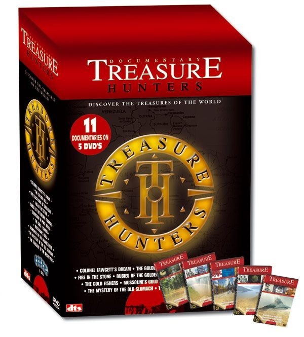 Køb Treasure Hunters Box (5-disc)