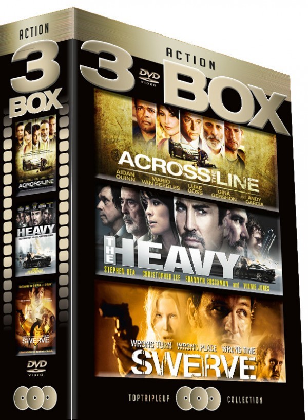 Køb Action Box  - 3 DVD