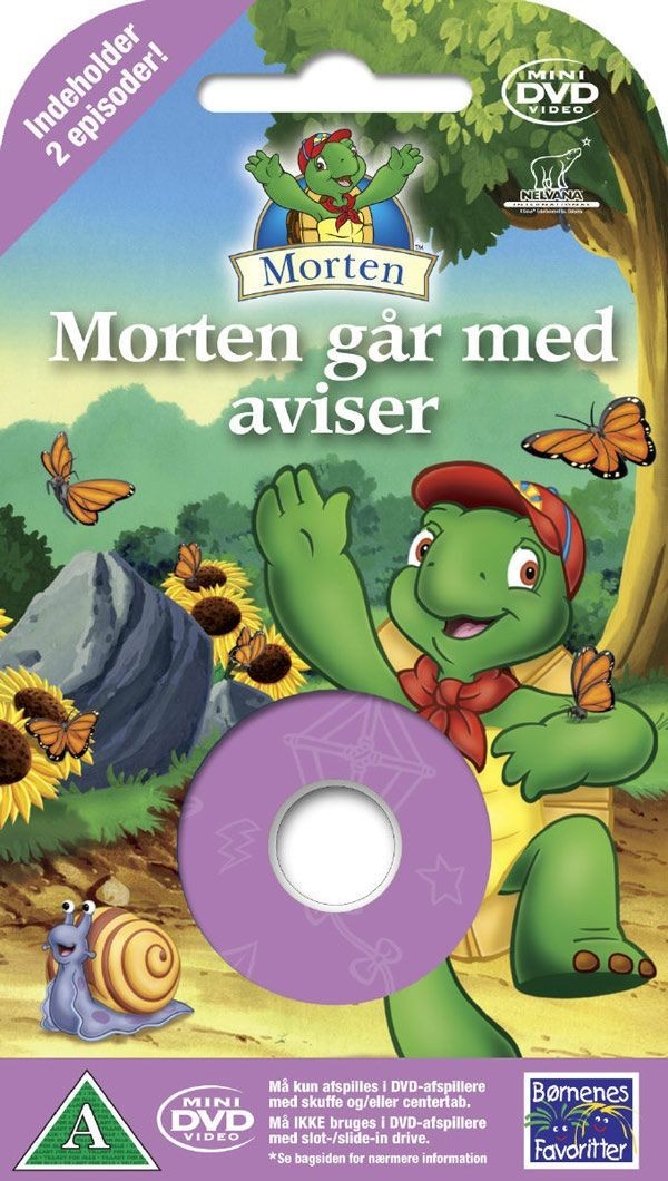 Køb Morten Skildpadde 4 - Morten Går Med Aviser (Mini-DVD)