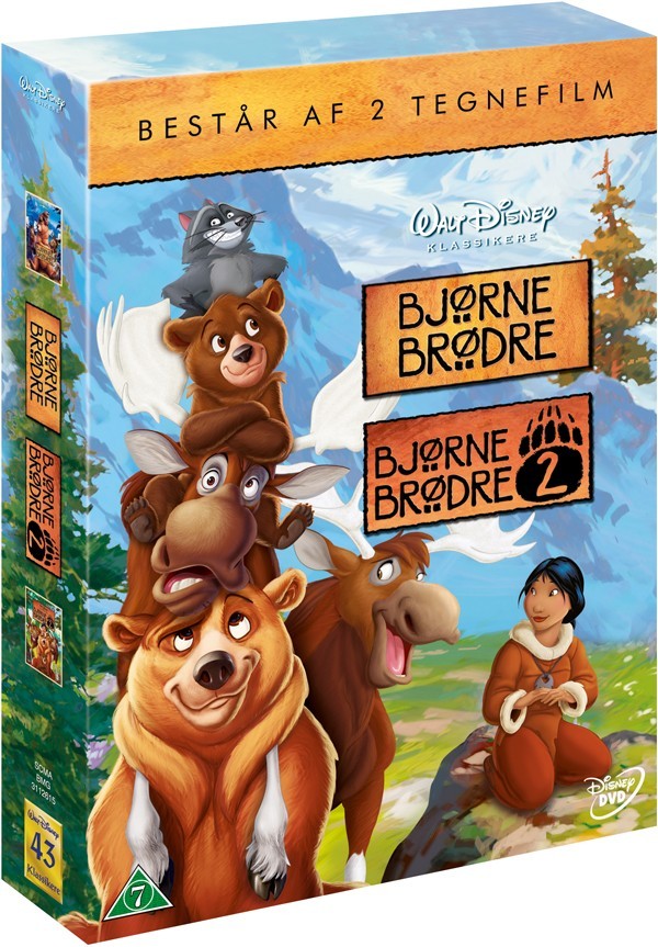 Bjørne Brødre 1+2 Box