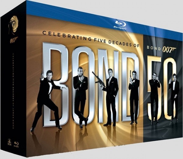 50th Anniversary Bond Blu-Ray Box [23 disc]