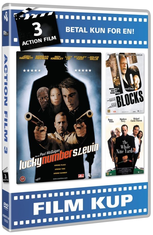 Køb Action film 3: Lucky Number Slevin / 16 Blocks / The Whole Nine Yards