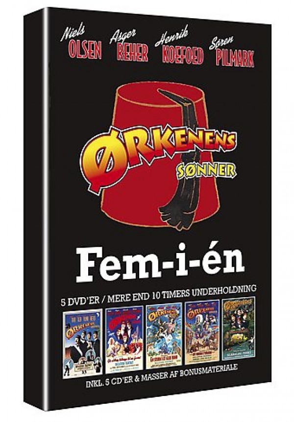 Ørkenens Sønner Boks [5 DVD + 5 CD]