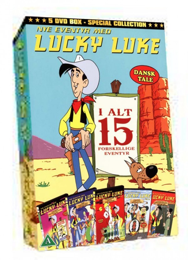 Køb Nye Eventyr med Lucky Luke Box [5-disc]
