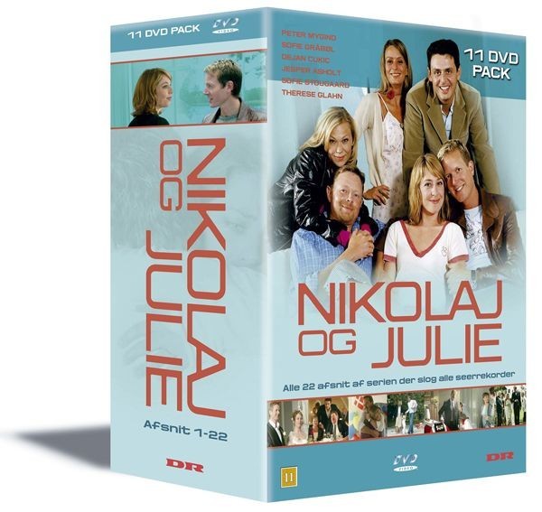Køb Nikolaj og Julie: Hele serien (11-disc)