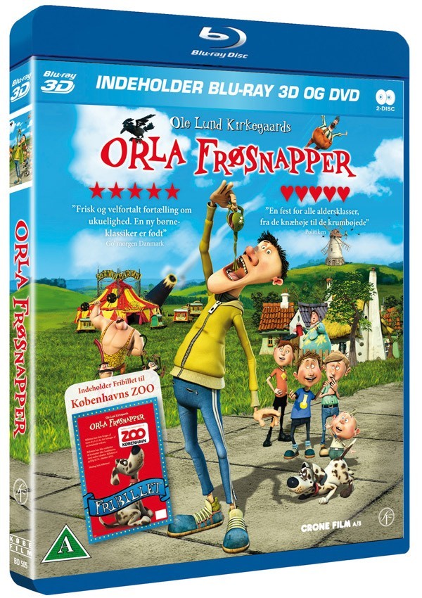 Køb Orla Frøsnapper [Blu-Ray-3D + Blu-Ray + DVD Combo]