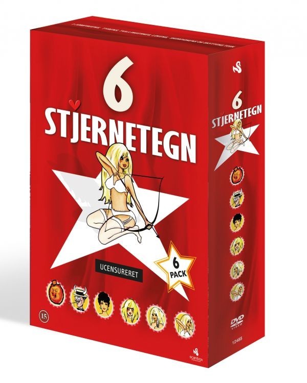 6 Stjernetegn Ucensureret [6-disc]