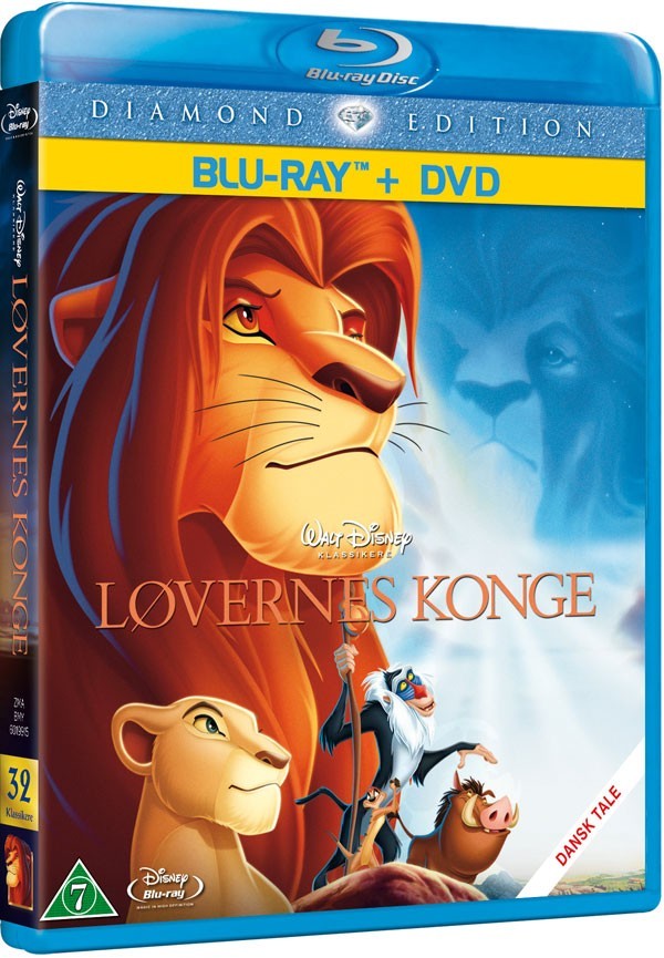 Køb Løvernes Konge [Blu-ray + DVD]