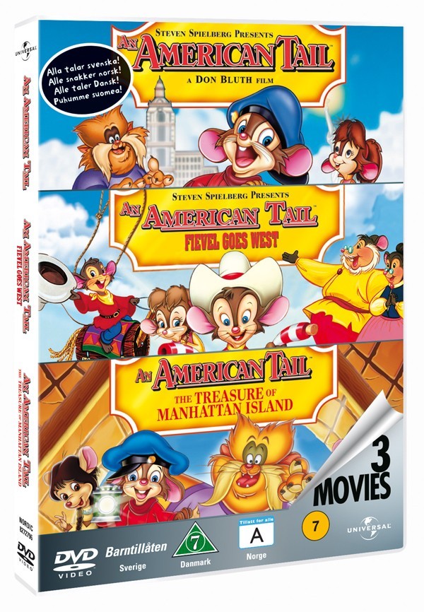 Køb An American Tail 1-3 