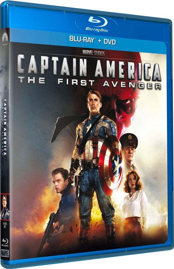 Captain America: The First Avenger [BD+DVD Combo]