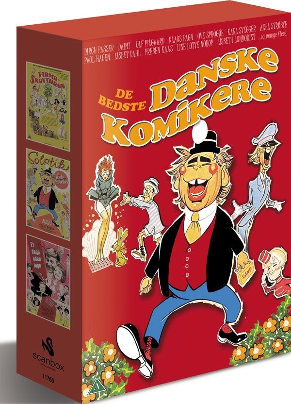 Køb De Bedste Danske Komikere Box