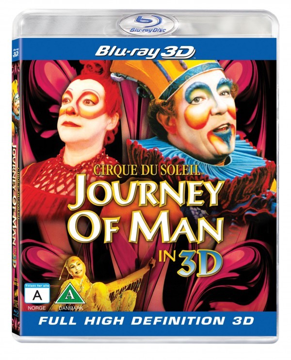 Køb Cirque Du Soleil - Journey of Man [Blu-Ray 3D]