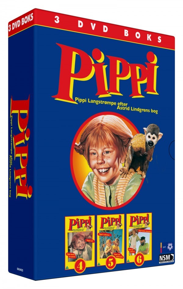 Køb Pippi [3-disc] DVD boks (blå)