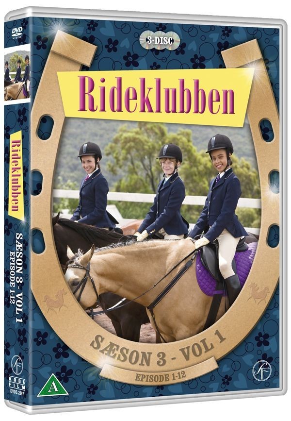 Køb Rideklubben: sæson 3, vol. 1, episode 1-12