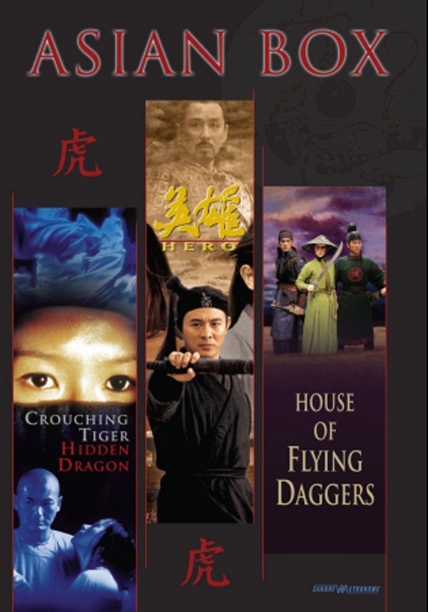 Asian Box: Tiger På Spring, Drage I Skjul / Hero / House Of Flying Daggers