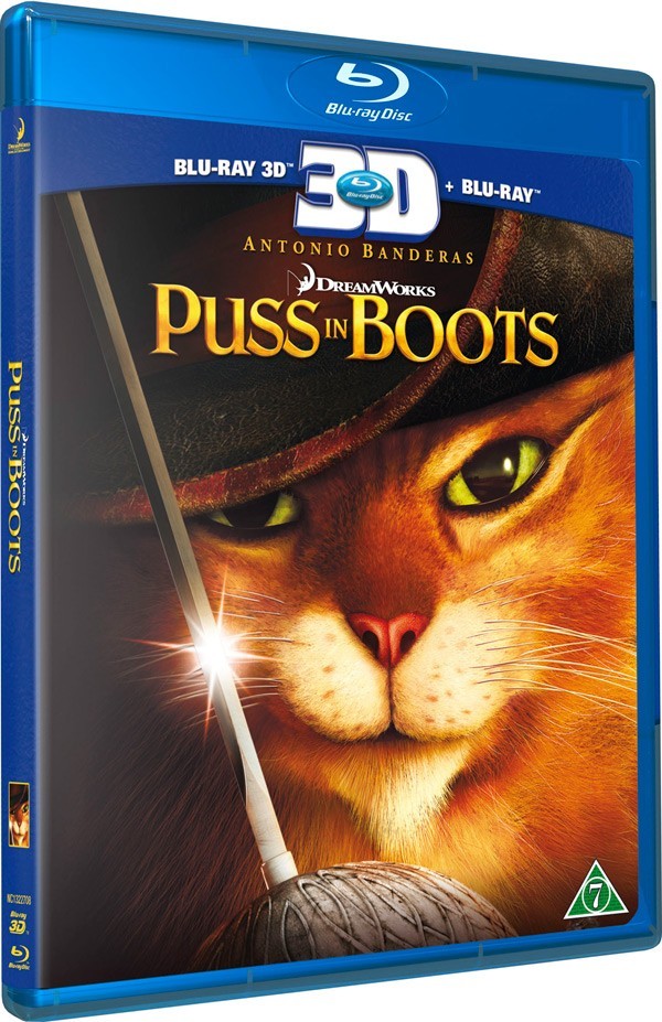 Køb Den Bestøvlede Kat [Blu-ray-3D + Blu-Ray]