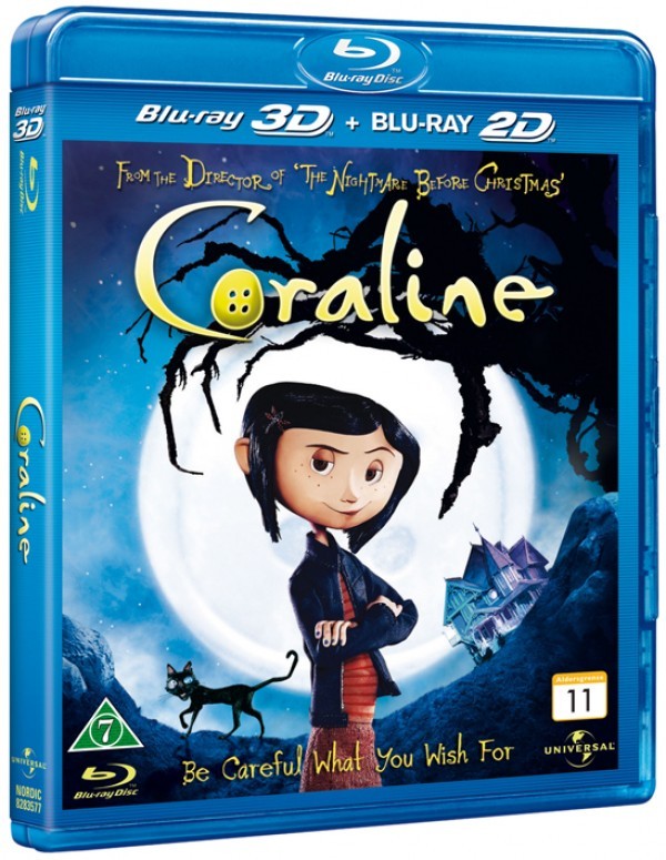 Køb Coraline [Blu-Ray-3D+2D]