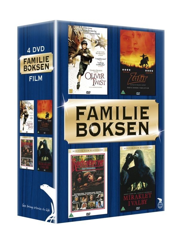 Køb 4-box: Familie Boksen