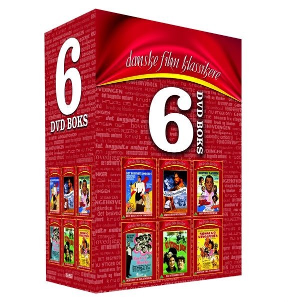 Køb Danske Film Klassikere: 6 DVD Boks