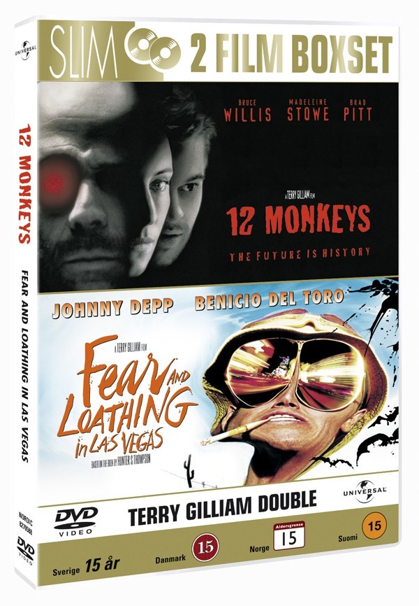 Twelve Monkeys + Fear and Loathing in Las Vegas