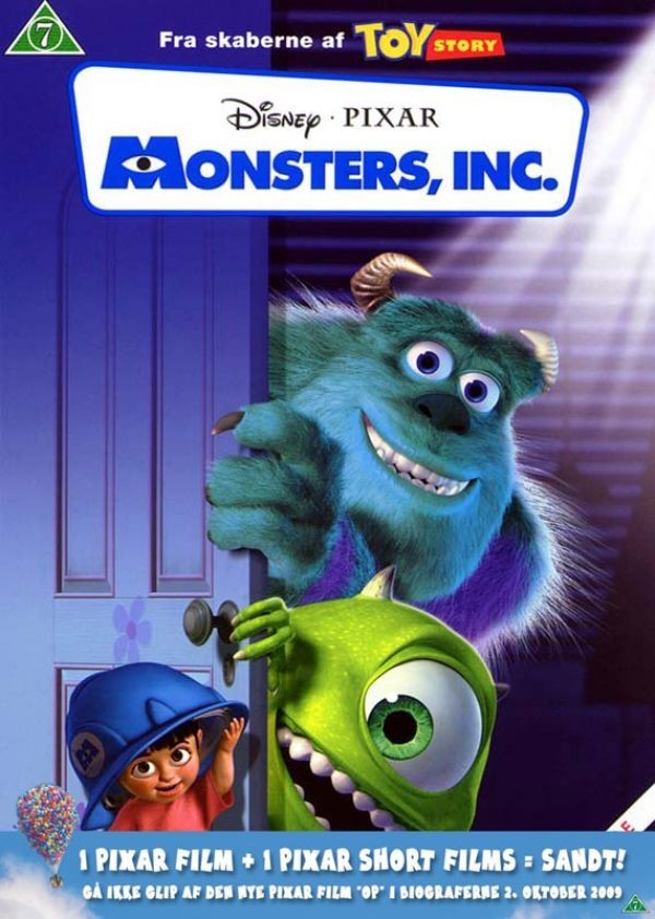 Køb Monsters, Inc + Pixar Short Films