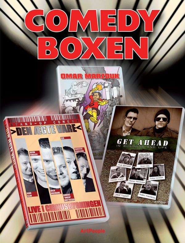 Køb Comedy Boxen (3-disc)
