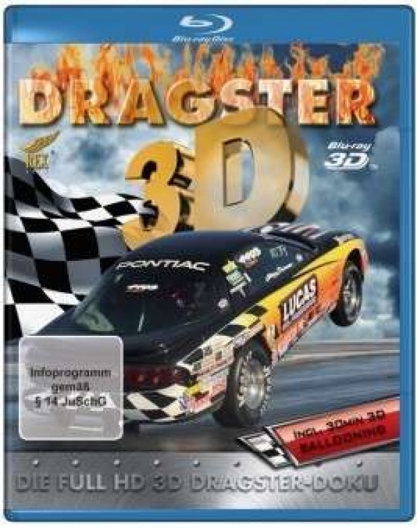 Dragster 3D [Blu-Ray-3D] (tysk import)