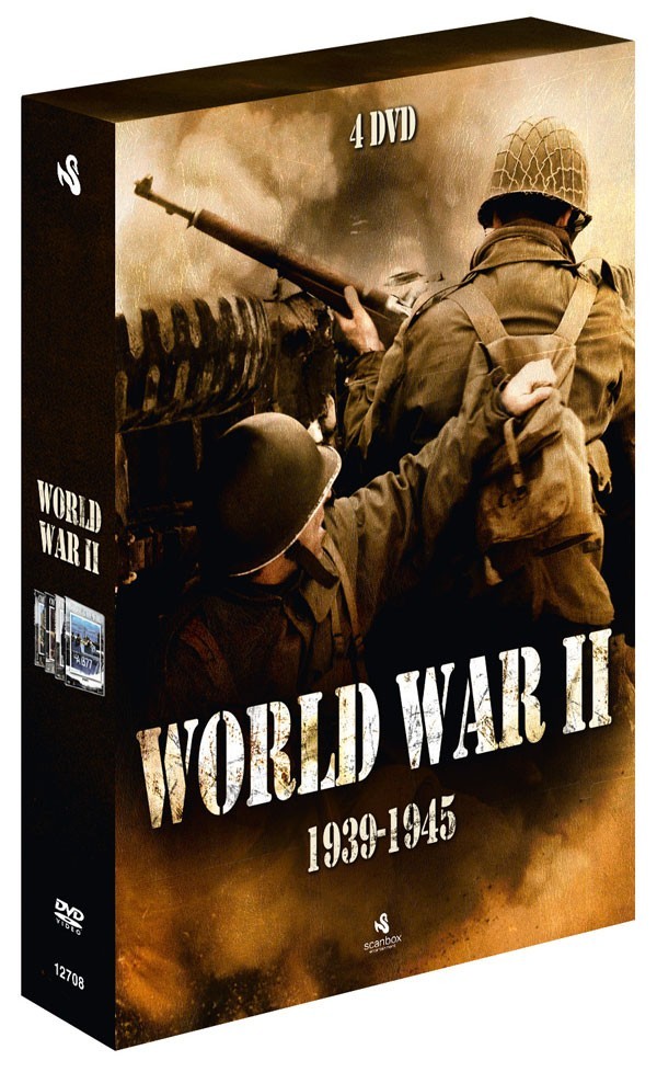 Køb World War II - 1939-1945 - 4 DVD Boks
