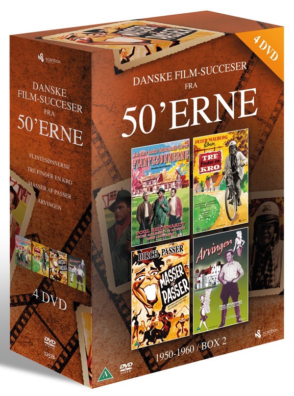 Køb Danske film-succeser fra 50'erne: BOX 2