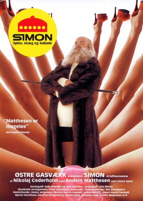 Køb Simon: Spies, skæg og ballade
