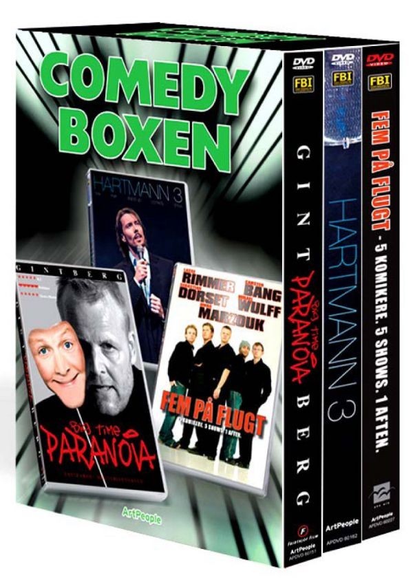 Køb Comedy Boxen 2009